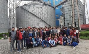 Educational trip to Adani Agriculture Logistics limited by Commerce Department.