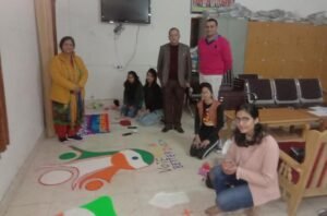 भारतीय चुनाव: लोकतांत्रिक महोत्सव’ विषय पर भाषण, निबंध लेखन एवं रंगोली प्रतियोगिता