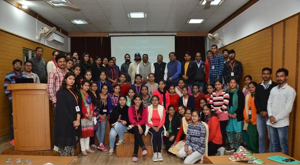 Seminar on preparation for exam, interview organised by Career and Guidance cell.