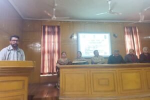 A screening of movie based on the novel “The Guide” by R.K. Narayan followed by a PPT Presentation by English Department.