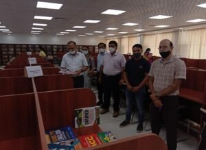 पुस्तकालय समिति के द्वारा दो दिवसीय पुस्तक-प्रदर्शनी का आयोजन