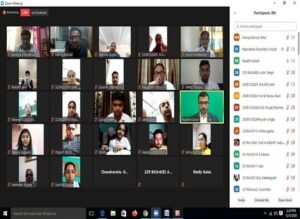 Live the Life that matters “नामक विषय पर विद्यार्थियों के जीवन में उपयोगी पहलुओं पर ऑनलाइन चर्चा