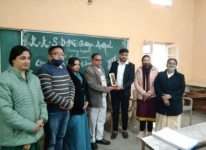 अर्थशास्त्र विभाग द्वारा ‘अर्थशास्त्र के क्षेत्र में अवसर’ शीर्षक पर व्याख्यान का आयोजन