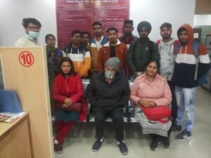 वाणिज्य विभाग के बी. वोक. (बी.वोकेशनल इन बैंकिंग, फाइनैंस एंड इंश्योरेंस)  के विद्यार्थीयों का पंजाब नेशनल बैंक का दौरा