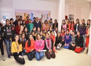 कॉलेज की ‘महिला प्रभाग’ के द्वारा बालिका दिवस (24 जनवरी) के उपलक्ष्य में बालिका सुरक्षा सप्ताह का आयोजन