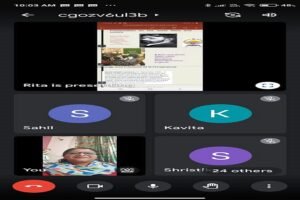 An online classroom seminar