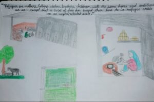 An Online Poster Making Competition based on five Prescribed short stories