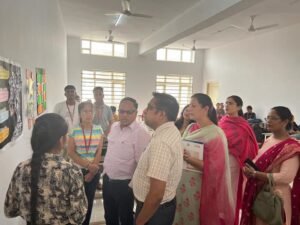 वाणिज्य विभाग द्वारा  महिला सशक्तिकरण,  नई शिक्षा नीति नामक शीर्षक पर क्लासरूम एक्टिविटी