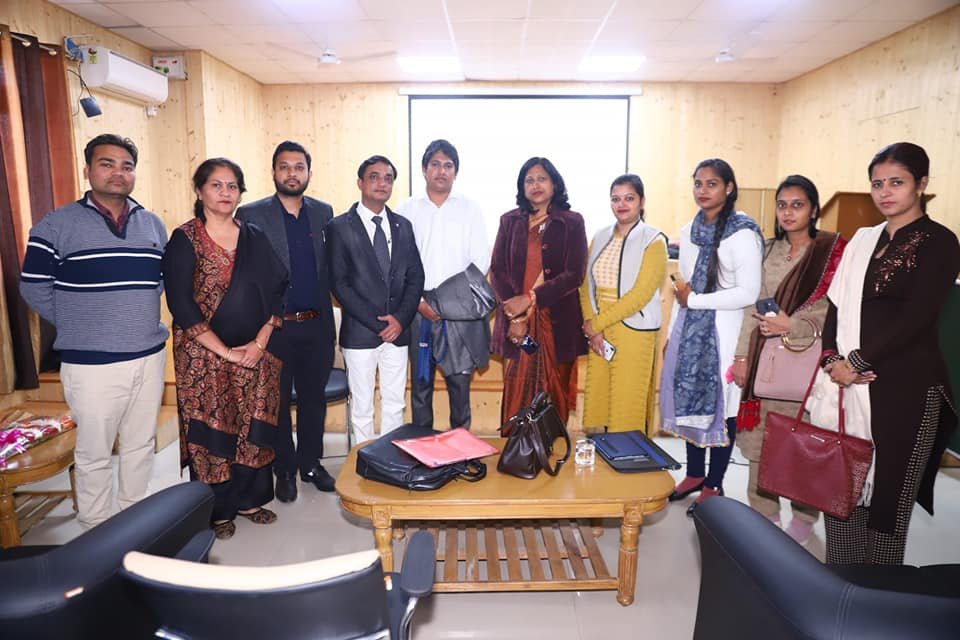 वाणिज्य विभाग द्वारा यू.जी.सी. स्पॉन्सर्ड स्किल ओरिएंटेड दो सर्टिफिकेट कोर्सेज ‘जी.एस.टी.’एवं  ‘स्टॉक मार्केट’ का शुभारंभ