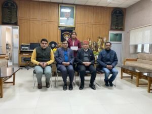 गणित विभाग के द्वारा राज्य स्तरीय गणित प्रश्नोत्तरी का आॅनलाईन आयोजन