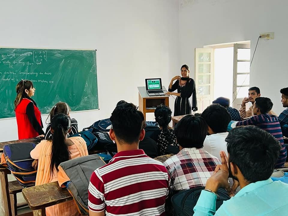 A poster making and PowerPoint presentation activity