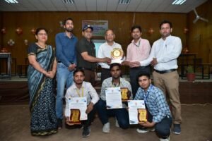 भूगोल विभाग के द्वारा एक राज्य स्तरीय प्रश्नोत्तरी प्रतियोगिता का आयोजन