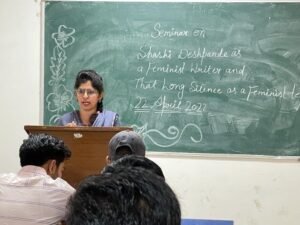 Two day Seminar on ‘Feminism: a Journey till date’ and ‘Shashi Deshpande as a Feminist Writer’