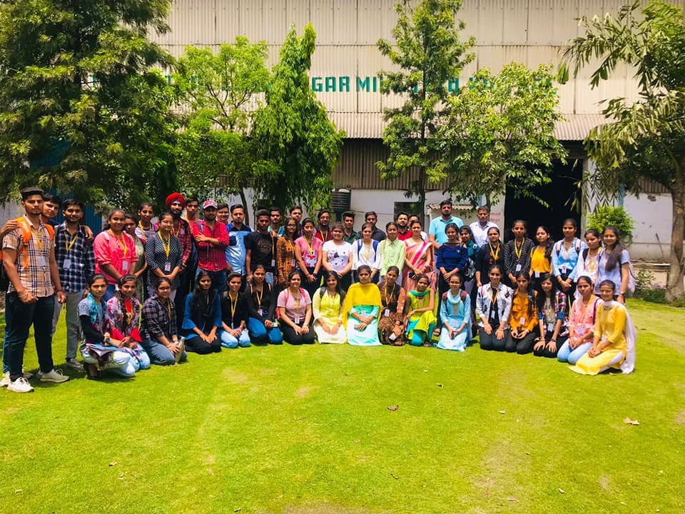 कैथल कॉर्पोरेट शुगर मिल का भ्रमण