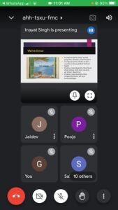 PPT presentation and poster depiction activity was organised on the occasion of birth anniversary of Virginia Woolf