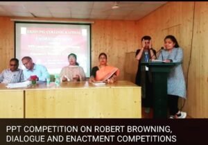 A PPT on Robert Browning and Enactment: Dialogues in Situation Competition