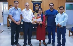 कल्चरल फेस्ट की डांस की विधा में प्रथम स्थान