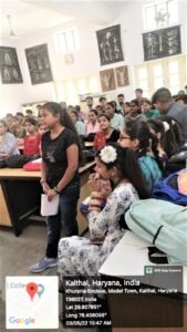 classroom Seminar for B.Sc. II Medical students