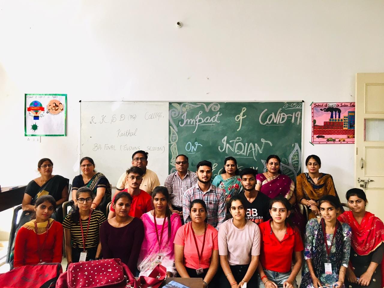 भारतीय अर्थव्यवस्था पर कोविड -19 महामारी का  प्रभाव
