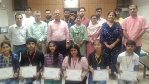 यू.जी.सी. अनुमोदित ‘सार्टिफिकेट कोर्स इन स्टॉक मार्केट’ का समापन