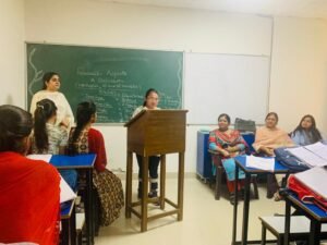 ‘Feministic Aspect: A Discussion’ was organised for the students of M.A. English