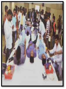 Blood Donation Camp in Collaboration with HDFC Bank