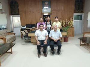 Team of R.K.S.D College Secured first position in division level competition held in Karnal