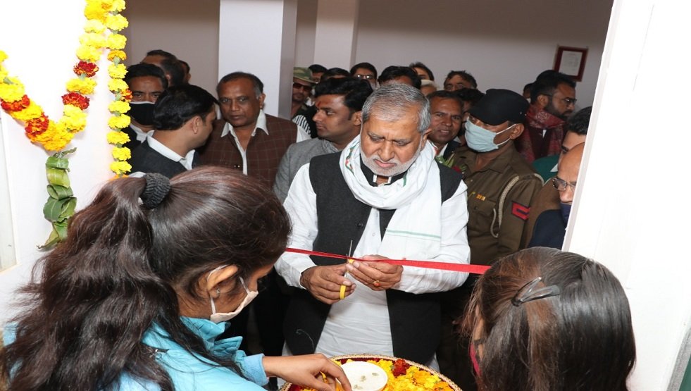 Sh. Leela Ram ji, MLA, Kaithal inauguration of Administrative Office, English Language Lab and Departmental Library (Pol. Sc.) on 03-12-2020.