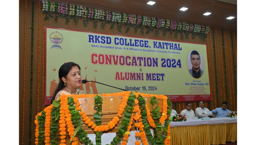 Alumni Meet Organized on 19.10.2024.  Sh. Ashwani Shorewala, President, Governing body and RVS presided over the function as Chief Guest.