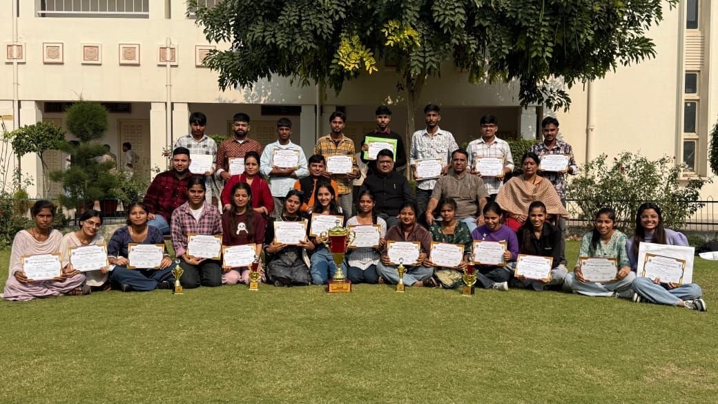 Runner Up trophy in Theatre