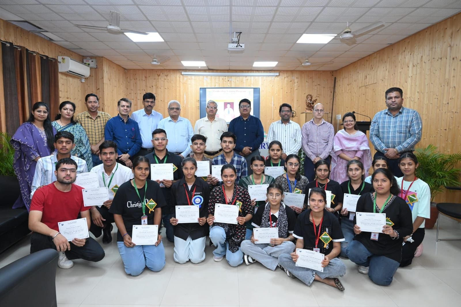 Second day of Leadership Training Programme