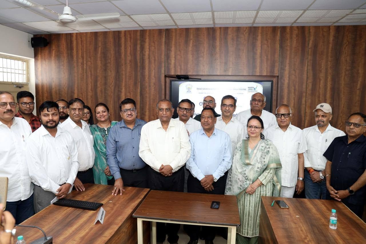 नवीन अवसर इंटरनेशनल स्किल सेंटर, कैथल द्वारा राष्ट्रीय विद्या समिति (रजि.), कैथल के संरक्षण में भव्य एमओयू साइनिंग
